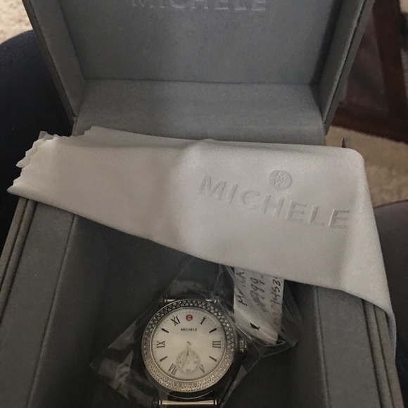 Michele Caber New Authentic Watch 69Diamond Face only - Picture 6 of 7